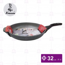 【KINDAIRO金太郎】原石鑄造雙面不沾平底鍋-Φ32cm