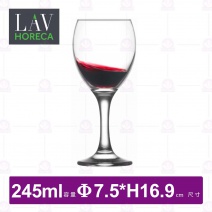 【LAV HORECA】A70208亞斯本紅酒杯(6入/盒)-245ml
