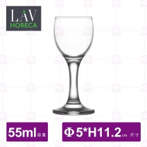【LAV HORECA】A70697索菲亞高腳烈酒杯(24入/盒)-55ml