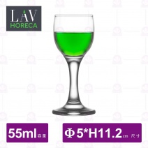 【LAV HORECA】A70697索菲亞高腳烈酒杯(24入/盒)-55ml