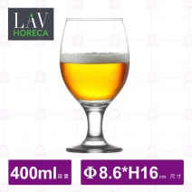 【LAV HORECA】A70291索菲亞高腳啤酒杯(6入/盒)-400ml