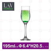【LAV HORECA】A72257薩格勒布香檳杯(12入/盒)-195ml