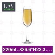 【LAV HORECA】薩丁尼亞細緻香檳杯(12入/盒)-220ml
