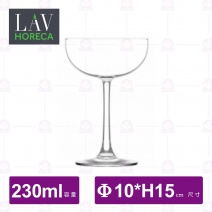 【LAV HORECA】薩丁尼亞細緻寬口香檳杯(6入/盒)-230ml