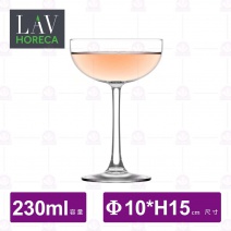 【LAV HORECA】薩丁尼亞細緻寬口香檳杯(6入/盒)-230ml