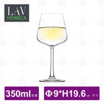 【LAV HORECA】A90640科爾馬細緻白酒杯(6入/盒)-350ml