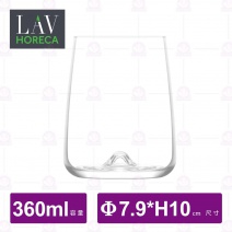 【LAV HORECA】A69615維也納細緻冷飲杯(12入/盒)-360m