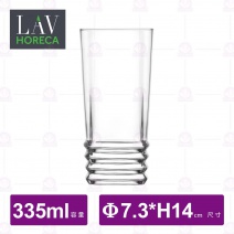 【LAV HORECA】A71373賽維亞細緻長飲杯(12入/盒)-335m