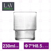 【LAV HORECA】A71540伊斯坦堡可疊水杯(12入/盒)-230m