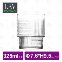 【LAV HORECA】A69721伊斯坦堡可疊水杯(12入/盒)-325m