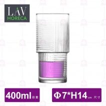 【LAV HORECA】伊斯坦堡可疊長飲杯(12入/盒)-400ml
