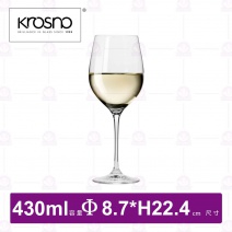 【KROSNO】K88890和諧系列水晶白酒杯(6入/盒)-430ml