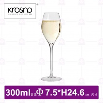 【KROSNO】K89606和諧系列水晶氣泡杯(6入/盒)-300ml