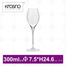 【KROSNO】K89606和諧系列水晶氣泡杯(6入/盒)-300ml