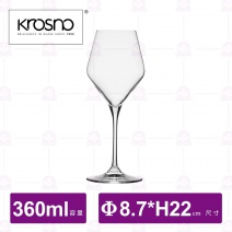 【KROSNO】K13513晨光水晶白酒杯(4入/盒)-360ml