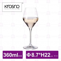 【KROSNO】K13513晨光水晶白酒杯(4入/盒)-360ml