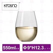 【KROSNO】K95218和諧系列無腳酒杯(6入/盒)-550ml