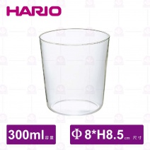 【HARIO】H40803日製耐熱薄吹酒杯-300ml