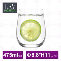 【LAV HORECA】A70512巴黎細緻特調杯(12入/盒)-475ml