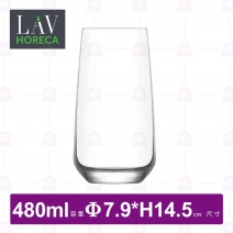 【LAV HORECA】A69714里昂細緻長飲杯(12入/盒)-480ml