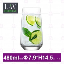 【LAV HORECA】A69714里昂細緻長飲杯(12入/盒)-480ml