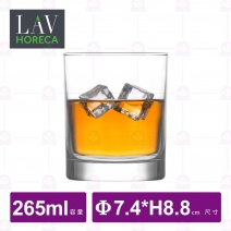 【LAV HORECA】A70413鹿特丹厚底威杯(12入/盒)-265ml