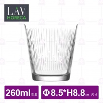 【LAV HORECA】A75036倫敦寬口威杯(12入/盒)-260ml