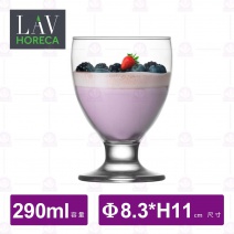 【LAV HORECA】A72530里斯本短腳冷飲杯(12入/盒)-290m