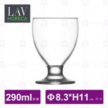 【LAV HORECA】A72530里斯本短腳冷飲杯(12入/盒)-290m