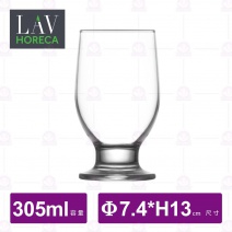 【LAV HORECA】A72387河濱市短腳冷飲杯(12入/盒)-305m