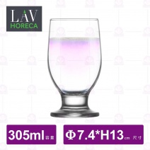 【LAV HORECA】A72387河濱市短腳冷飲杯(12入/盒)-305m
