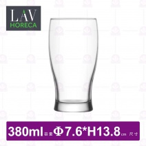【LAV HORECA】A70635布里斯托啤酒杯(12入/盒)-380ml