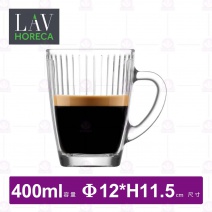 【LAV HORECA】A88661布魯日咖啡杯(12入/盒)-400ml