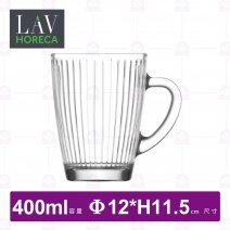 【LAV HORECA】A88661布魯日咖啡杯(12入/盒)-400ml