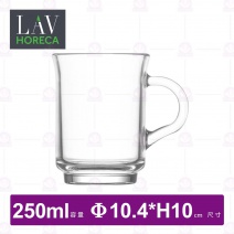 【LAV HORECA】A72868雅典咖啡杯(12入/盒)-250ml