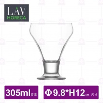 【LAV HORECA】A72509馬里布冰品杯(8入/盒)-305ml