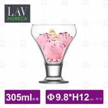 【LAV HORECA】A72509馬里布冰品杯(8入/盒)-305ml