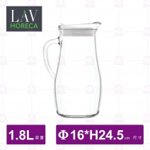 【LAV HORECA】A75258索菲亞白蓋水壺(2入/盒)-1.8L
