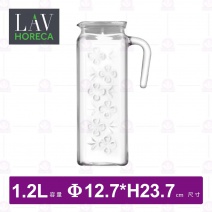 【LAV HORECA】A75210貝爾格勒白蓋水壺(2入/盒)-1.2L