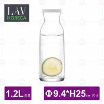 【LAV HORECA】A76378切爾西白蓋水瓶(大)(12入/盒)-1.