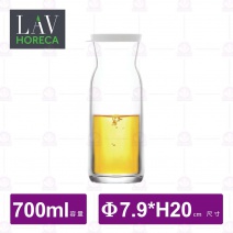 【LAV HORECA】A78129切爾西白蓋水瓶(6入/盒)-700ml
