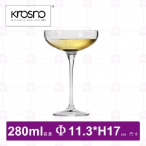 【KROSNO】K94204和諧系列水晶寬口杯(6入/盒)-280ml