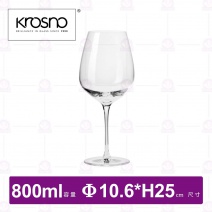 【KROSNO】K47518聖潔典雅水晶酒杯(6入/盒)-800ml