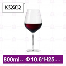 【KROSNO】K47518聖潔典雅水晶酒杯(6入/盒)-800ml