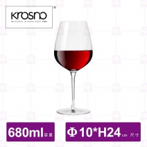 【KROSNO】K47525聖潔典雅水晶紅酒杯(6入/盒)-680ml