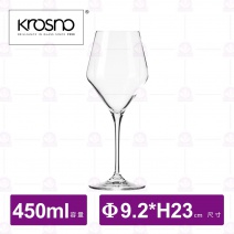 【KROSNO】K13506晨光水晶紅酒杯(4入/盒)-450ml