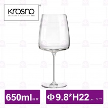 【KROSNO】K15821摩登水晶白酒杯(4入/盒)-650ml