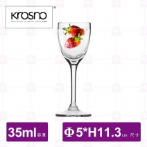 【KROSNO】K90053調酒水晶伏特加杯(6入/盒)-35ml