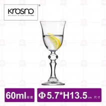 【KROSNO】K89132克莉絲塔水晶伏特加杯(6入/盒)-60ml