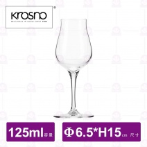 【KROSNO】K14060前衛創新水晶品酒杯(4入/盒)-125ml